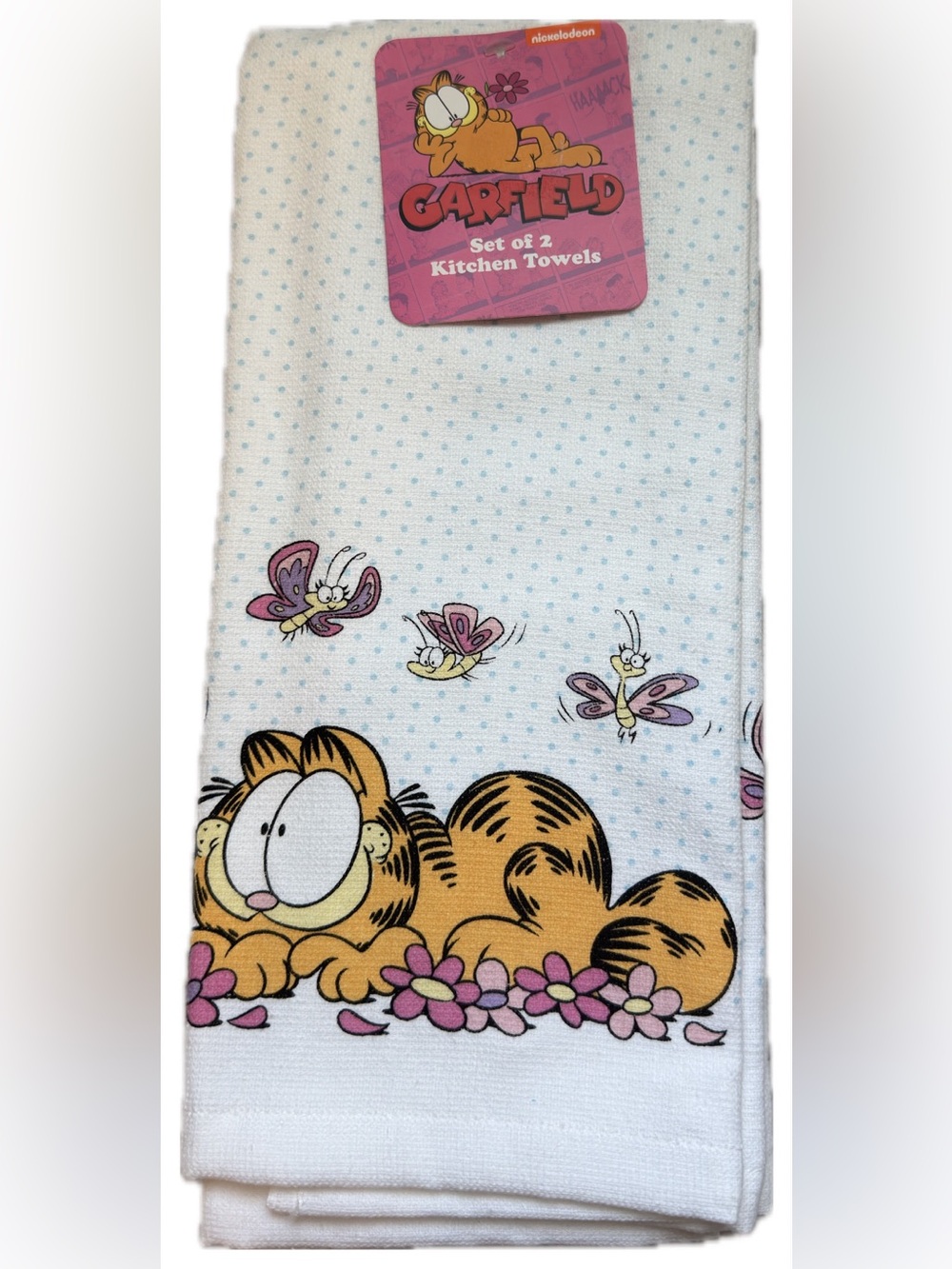 Garfield Set of 2 Kitchen Towels - Picture 3 of 7